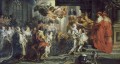 Die Krönung in Saint Denis von Peter Paul Rubens